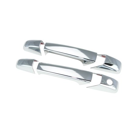07 Chevrolet Silverado 1500 Light - 07-13 Chevy Chevrolet Silverado 1500 / 07-14 Silverado 2500/3500 / 07-13 GMC Sierra 1500 / 07-14 Sierra 2500/3500 Chrome Door Handle Cover 2D W/O Pass Keyhole 07 08 09 10 11 12 13 14