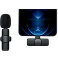 thumbnail image 2 of Nouveau Microphone Lavalier Sans Fil Portable Audio Vidéo Enregistrement Mini Microphone Noir, 2 of 3