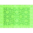 thumbnail image 1 of Ahgly Company Indoor Rectangle Oriental Green Traditional Area Rugs, 6' x 9', 1 of 4