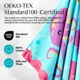 thumbnail image 4 of Joyfy Kids Hooded Beach Towel Poncho for Boys Girls Ages 3-10, 30"x50" Oversized Quick Dry Microfiber Mermaid Bath Towel for Pool, Super Absorbent Lightweight with Storage Bag, 4 of 7