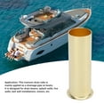 thumbnail image 3 of Brass Drain Tube Fit for Splashwell Livewell Installation Plug Transom Drain Tube Brass Transom Drain Tube Boat Drain Tube Plug, 3 of 7