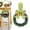 Green, variant on Spring Wreath,Christmas Kitchen Cabinet Wreaths With Ribbon Christmas Wreath Small Kitchen Wreath Greenery Wreath For Window Door