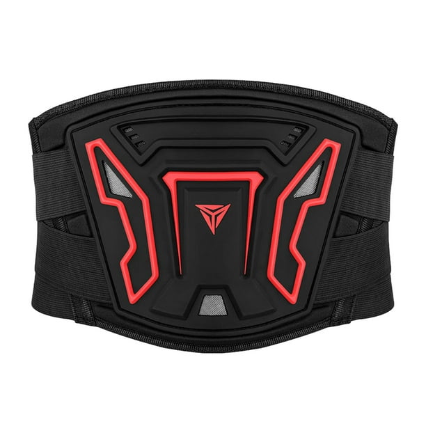 Cinturón protector de cintura, soporte para la espalda, cinturón de riñón para motocicleta L