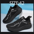 thumbnail image 4 of Zapatillas de running para hombre cómodas para tenis, caminar, deportivas, de moda, 4 of 5