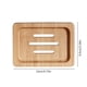 thumbnail image 3 of Jabonera de Madera Natural | Jabonera Autodrenante para Baño | Mantiene Las Pastillas de Jabón Limpias y Secas | Prolonga La Vida Del Jabón | Jabonera de Madera Hecha a Mano | Almacenamiento para Enc, 3 of 6