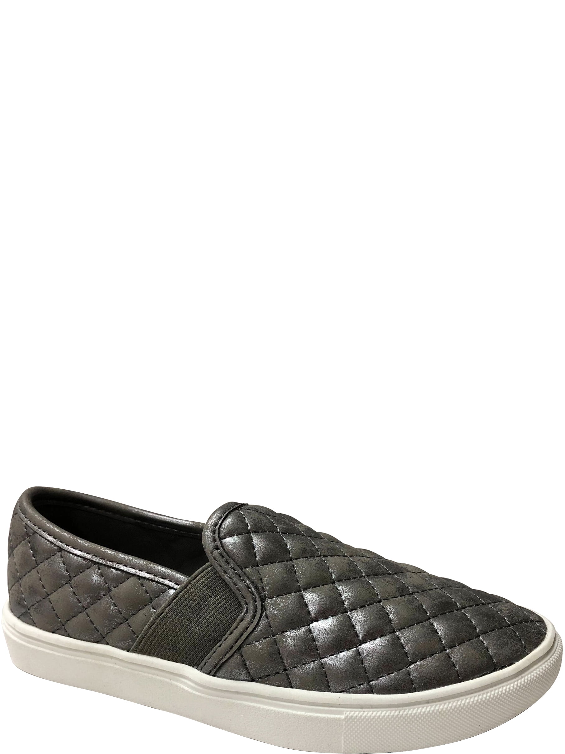 quilted slip on sneakers walmart