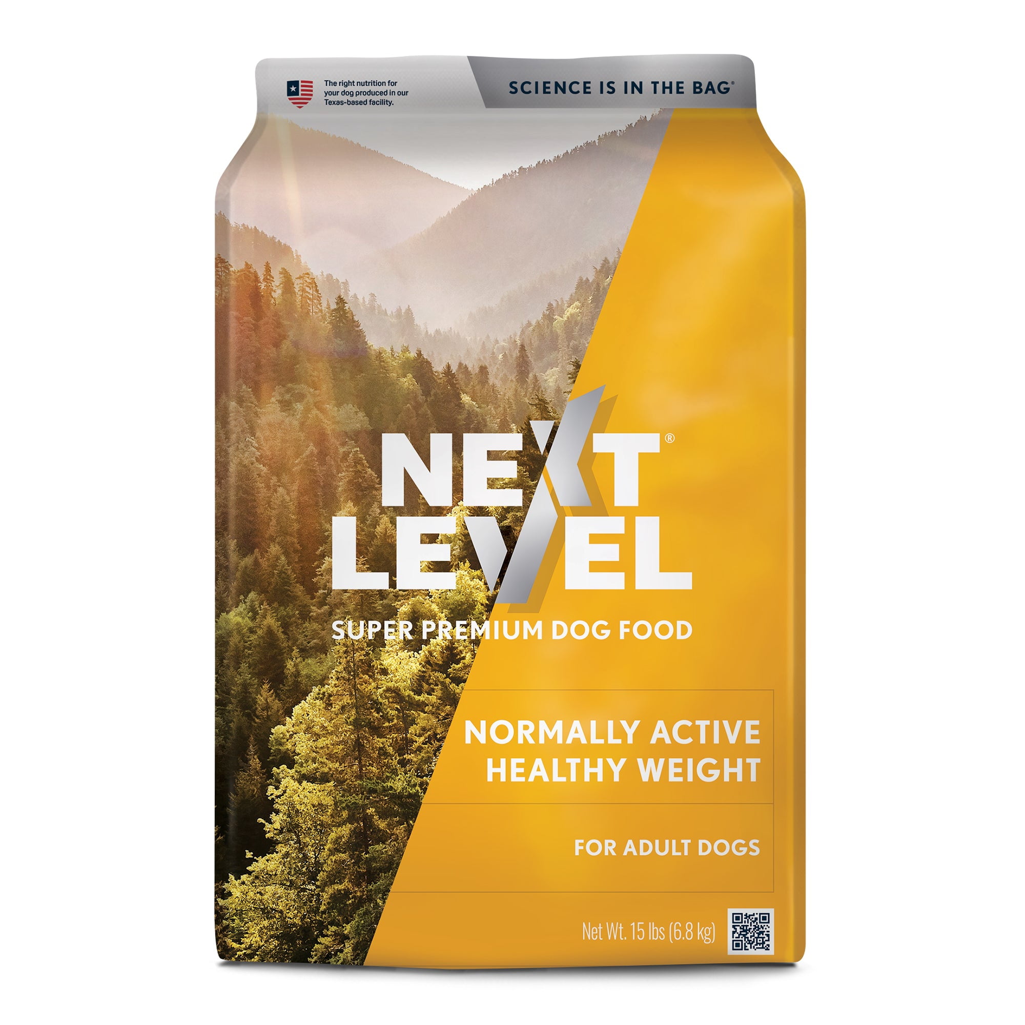 Next Level Normally Active Healthy Weight Dry Dog Food  15 lb Bag