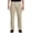 Khaki, variant on Harbor Bay by DXL Men's Big and Tall  Men's Big and Tall Waist-Relaxer Pleated Twill Pants, Black, 42 Regular/30 Inseam 42 x 30