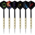 thumbnail image 5 of 144pcs Standard Dart Flights Set, Dart Flights for Steel Tip Darts/Soft Plastic Tip Darts, Dart Replacement Flights Accessories, 5 of 7