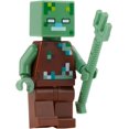 thumbnail image 4 of LEGO Minecraft Mini Set: Hero with Drowned Minifigure, 4 of 8