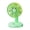 Green, variant on YFGEFTR Small Round Base Cute Mouse Desktop Fan, USB Powered Personal Breeze, Quiet and Compact, Strong Airflow, for Home Office Use