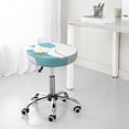 thumbnail image 7 of Hirioo Three White Geese for Round Bar Stool Seat Covers Washable Stool Cushion Slipcover Elastic Bar Chair Covers for 12-14 Inch Chair-12 inch, 7 of 7