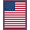 Red White Blue, Pattern 1, variant on ODIKA 9'x12' Washable Area Rug July Patriotic Door Showcasing Symmetrical Frame Independence for Master Suite, California King, Under Bed, Non-Shedding, Easy Care