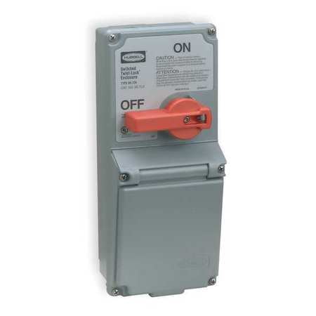 Hubbell Disconnect Switch - HUBBELL WIRING DEVICE-KELLEMS Disconnect Switch,30A,2000V SETL3