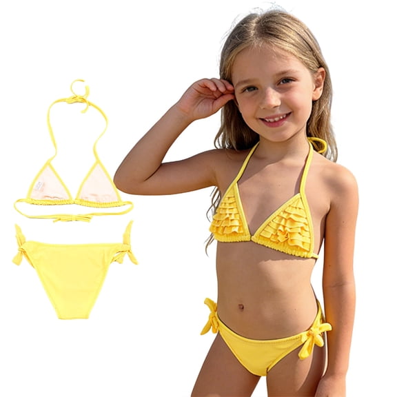 Teen Swimsuit Girl Girls Swimsuit With Shorts 2 Piece Set Toddler Bathing Suit Girl Girls Bathing Suit Size 13-14 Years