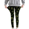 thumbnail image 7 of Yeaiivve Girls Yoga Legging Elastic Waist Clover Print Pants Comfy Stretchy Soft Tights for St. Patrick's Day Vacation, 7 of 7