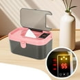 thumbnail image 6 of Wipe Warmer Diaper Wipe Warmer Wipes Dispenser with Adjustable Temperature for Newborn Baby Nursery Essentials, 6 of 9