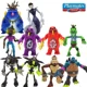 thumbnail image 4 of Figuras de acción de Playmates Teenages Mutant Ninja Turtles Leonardo Bebop Splinter Shredder April O'Neil, muñeco articulado móvil, regalo para niños, 4 of 5