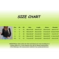 thumbnail image 3 of Womens Fashion Tops Loose Chiffon Shirts Temperament Solid Color Long Sleeves Bottoming Shirts for Everyday Wear, 3 of 8