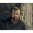 thumbnail image 3 of Paul Gauguin 17x15 Black Modern Framed Museum Art Print Titled - Portrait of the Painter Achille Granchi-Taylor (1885), 3 of 5