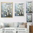 thumbnail image 4 of Designart "Tranquil Snowdrop Blend" Snowdrops Floater Framed Canvas Wall Art, 4 of 5