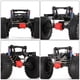 thumbnail image 5 of Eje delantero, RC coche eje delantero eje trasero conjuntos reemplazos para 1/10 Traxxas TRX4 RC coc Abody Conjuntos de eje delantero y trasero, 5 of 7