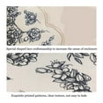 thumbnail image 2 of Tablecloth, Vintage Waterproof Tablecloth, Cotton and Linen Tablecloth, Heat-resistant Tablecloth, Rectangular Tablecloth, for Living Room, Balcony Dining Table Cloth, 2 of 5