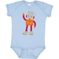 thumbnail image 3 of Inktastic Cute Robot, Smiling Robot, Colorful Robot Boys or Girls Baby Bodysuit, 3 of 5