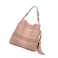 thumbnail image 3 of Conjunto de dos bolsos Mujer Chica Bolso hueco Borla Decoración Botón magnético PU Hombro Crossbody Bolsos Advancent  BB6469-02, 3 of 3