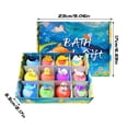 thumbnail image 2 of Toy Bath Ball Bath Bombs with Ocean Themes, Children Bath Toy Gift, Safe Non-Toxic Sensory Play, Colorful Bubble Release, Fun Bath Time for Boys Girls Aged 3+, 2 of 7