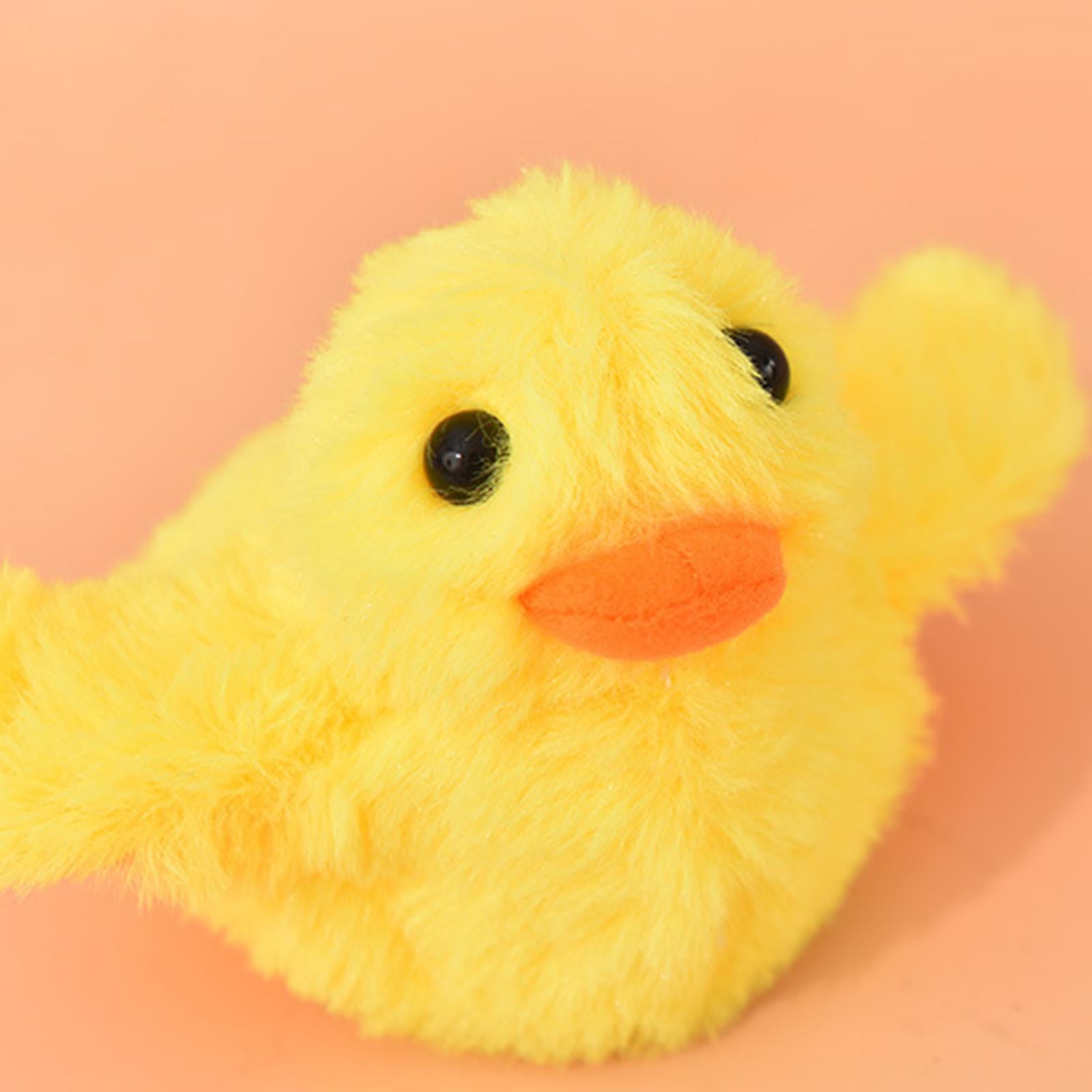 FITYLE Flapping Duck Cat Toy Funny Squeaky Cat Toy Rechargeable Plush Catnip Kicker Cat Toy Interactive Cat Toys Squeaky Duck Cat Toy for Cats Kitten Dog