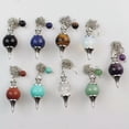 thumbnail image 2 of K-KED Wholesale Natural Mixed Gemstone Sphere Pendulum Pendant Crystal Healing-Black Agate, 2 of 9