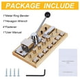 thumbnail image 3 of Tooltos IV Wooden Base Ring Bending Tool, 3 of 14