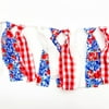 The Pioneer Woman Gingham and Floral Polyester Tassel Garland, Multicolor, 6'