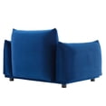 thumbnail image 4 of Modway Copious Performance Velvet Armchair in Navy, 4 of 7