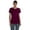 Maroon, variant on G5000L Gildan Ladies Heavy Cotton 100% Cotton T-Shirt