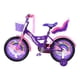 thumbnail image 2 of Bicicleta Entrenadora AEIOU R16 para Niña con Asiento para Muñeca Morado, 2 of 5