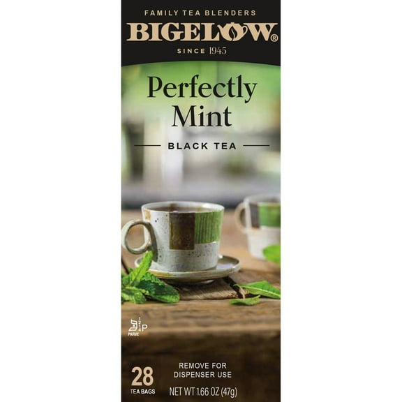 Bigelow® Plantation Mint® Tea Bags, Box Of 28