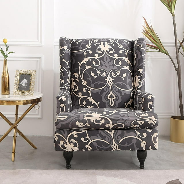 para sils con respaldo gruesas, sillón de a, sillón, sofá, funda estampada, decorativa, extraíble, antideslizante, , para con Patrón Yotijar funda de sofá