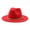 Red, variant on Hats Western Cowboy For Women Classic Roll Up Buckle Belt Women Retro Wide Brim Cowboy Hat