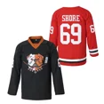 thumbnail image 2 of Camisetas de hockey sobre hielo Serie de TV Camiseta Letterkenny Irish #69 Shores Costura Bordado Ropa deportiva para exteriores Negro Rojo Blanco, 2 of 4