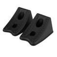 thumbnail image 1 of Wheel Chocks, Car Tyre Stopper, Car Tyre Block Car Anti-slip Block Rubber Car Tyre Slip Stopper Wheel Alignment Block(2Pcs), 1 of 5