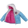 thumbnail image 3 of My Little Pony Little Girls Fur Winter Coat Puffer Jacket 6X, 3 of 3