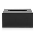 thumbnail image 5 of MyGift Black Wood Grain Refillable Facial Napkin Holder, 5 of 5