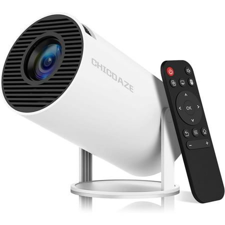 Mini Projector, HY300 PRO Portable Projector, Smart Projector Support 4K 1080P with Dual-Band WIFI6 5G Wireless 5.4 Bluetooth, 160 ANSI Auto Keystone Correction Video Projector