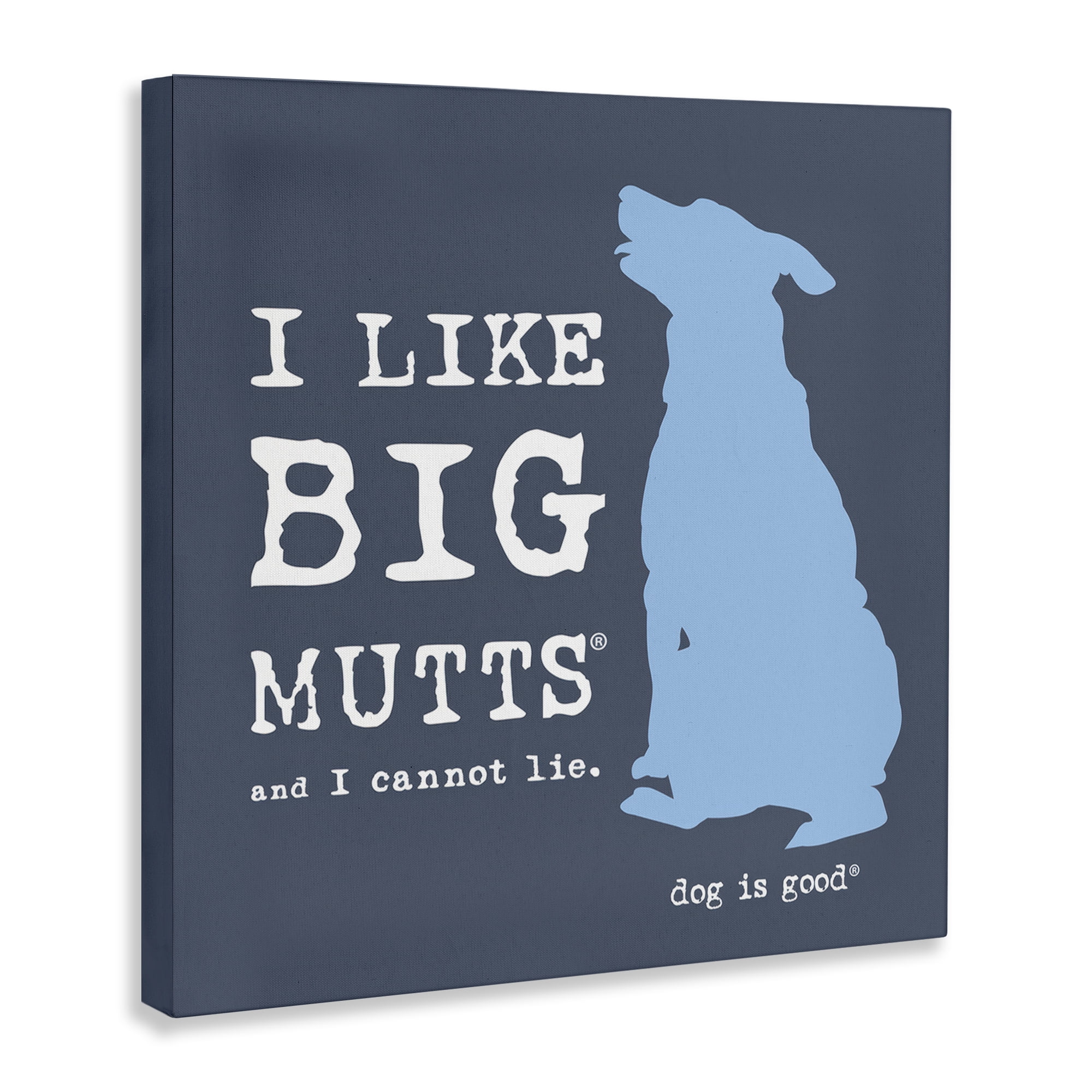 Stupell Industries Like Big Mutts Pet Humor Animals Painting Wrapped Canvas Art Print Wall Art, 36 x 36