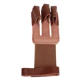 thumbnail image 1 of Guantes De Tiro Con Arco, Piel De Vacuno, Protector De 3 Ded, 1 of 8