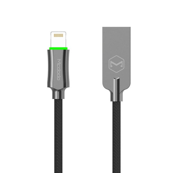 Cable Inteligente Desconexión Automática Idenmex Mcdodo Knight iPhone-iPad 1.2 m
