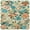 1-Green, variant on BERTHMEER 2'x3' Scalloped Small Area Rugs for Entrance Bathroom Bedroom Entryway Playroom Dorm Non Slip Washable Beige Floral Vintage Traditional Oriental Accent Flower Rugs, Multicolor