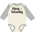 thumbnail image 3 of Inktastic Ringbearer Ring Security Boys Long Sleeve Baby Bodysuit, 3 of 5